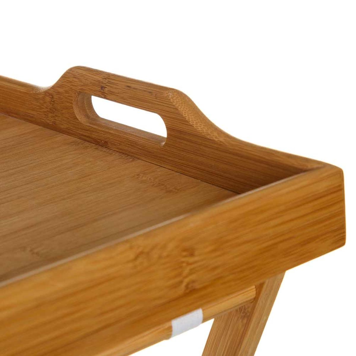 Plateau sur pieds pliables en bois - 62 cm