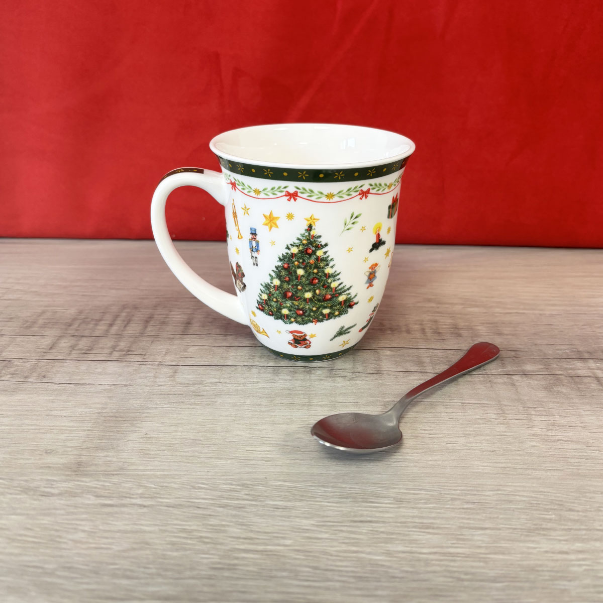 Mug en Porcelaine fine - Sapin de Nol