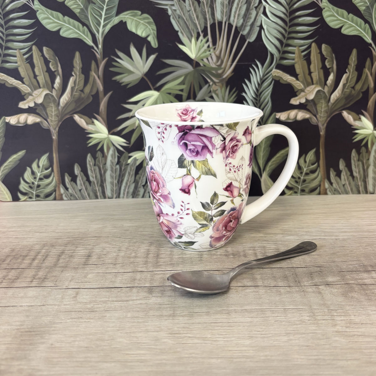 Mug en Porcelaine fine - roses Josephine