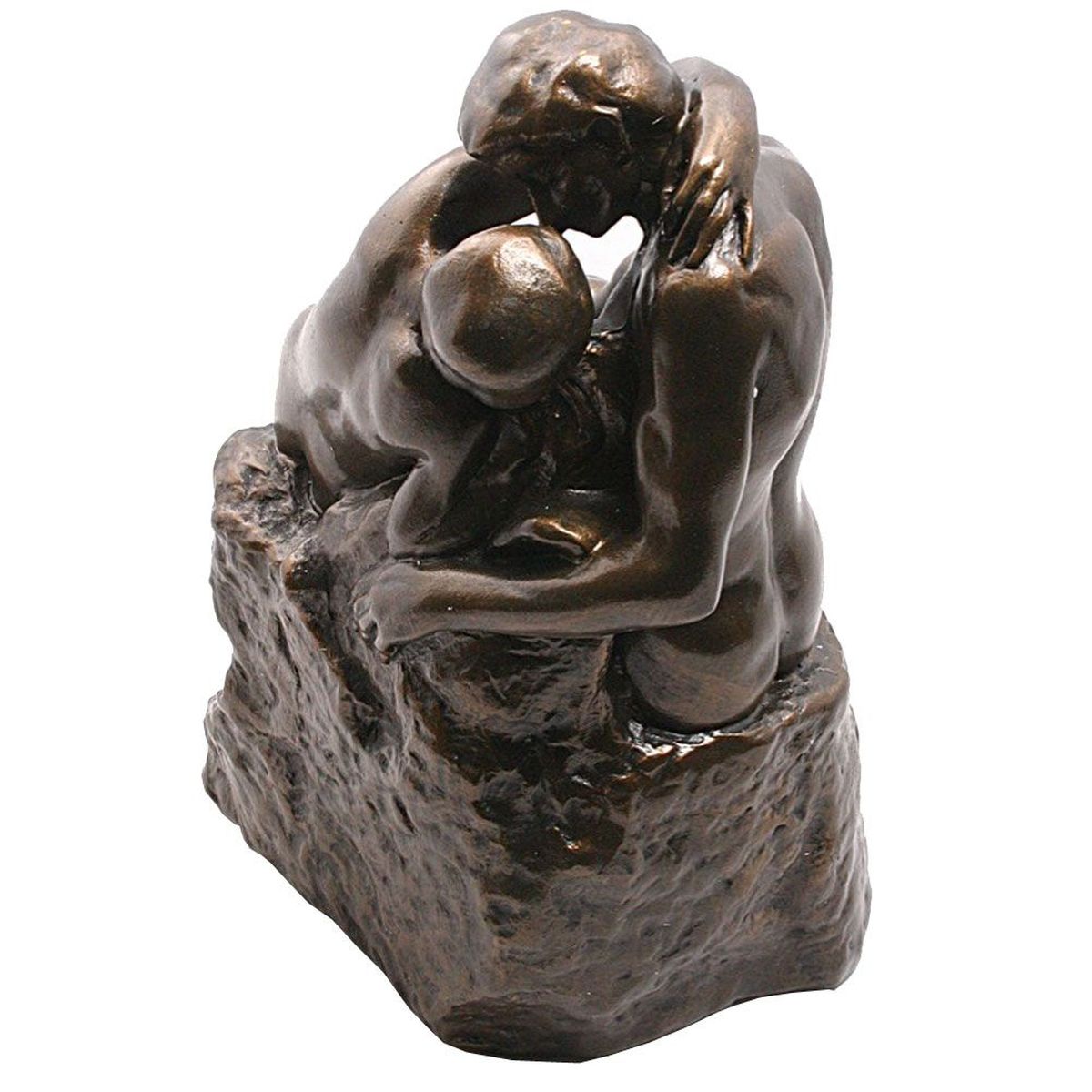 Le Baiser d'Auguste Rodin statue de collection 24 cm