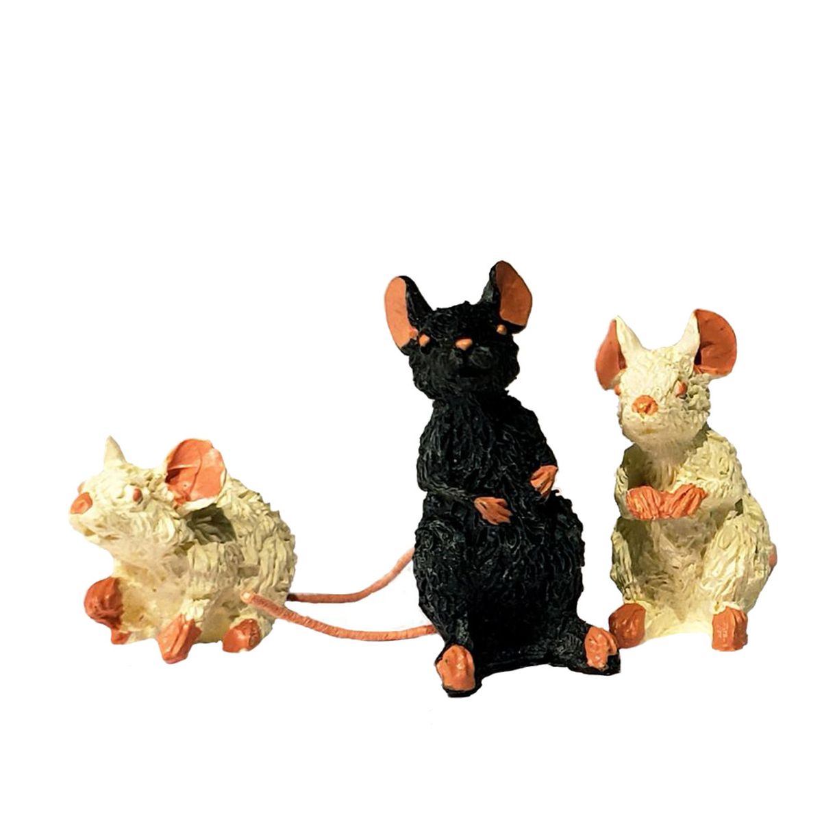 Figurine Les chats de Dubout - Plan de fuite - 17 cm