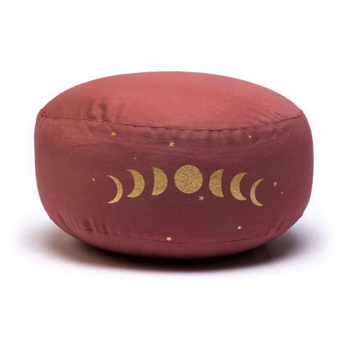 Coussin de mditation Phases de la Lune - coton BIO