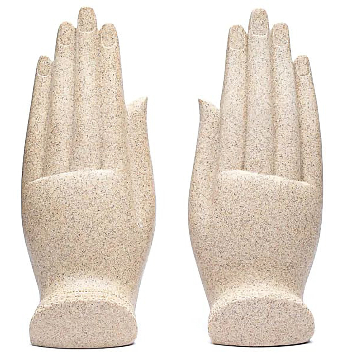 Statuettes Namaste Mudra - Mains avec Bouddhas sable