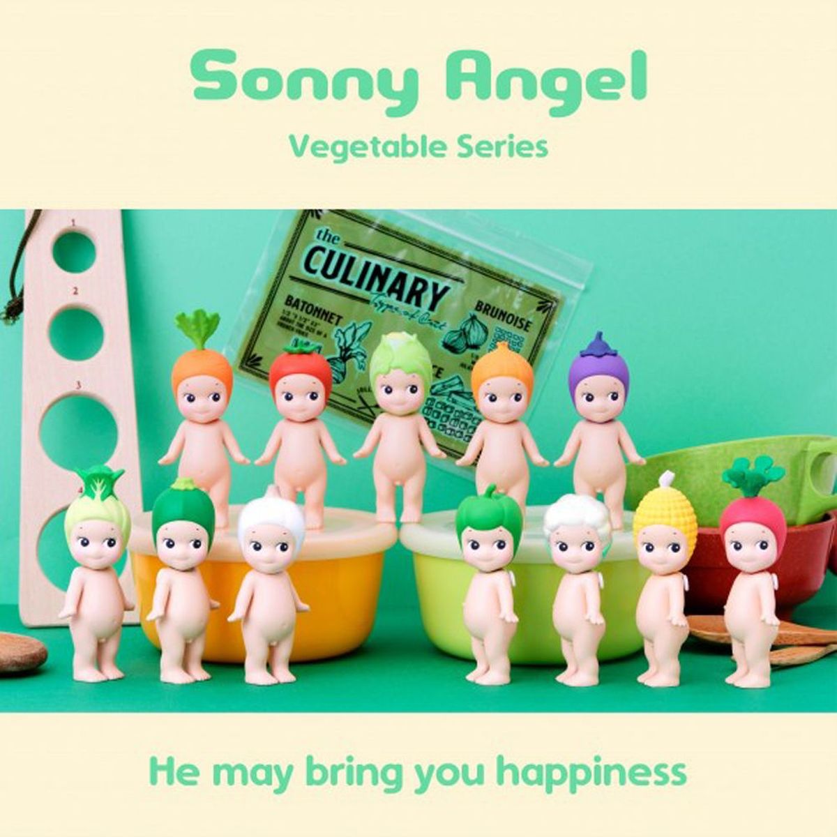 Sonny Angel Srie Lgumes - Nouvelle Version