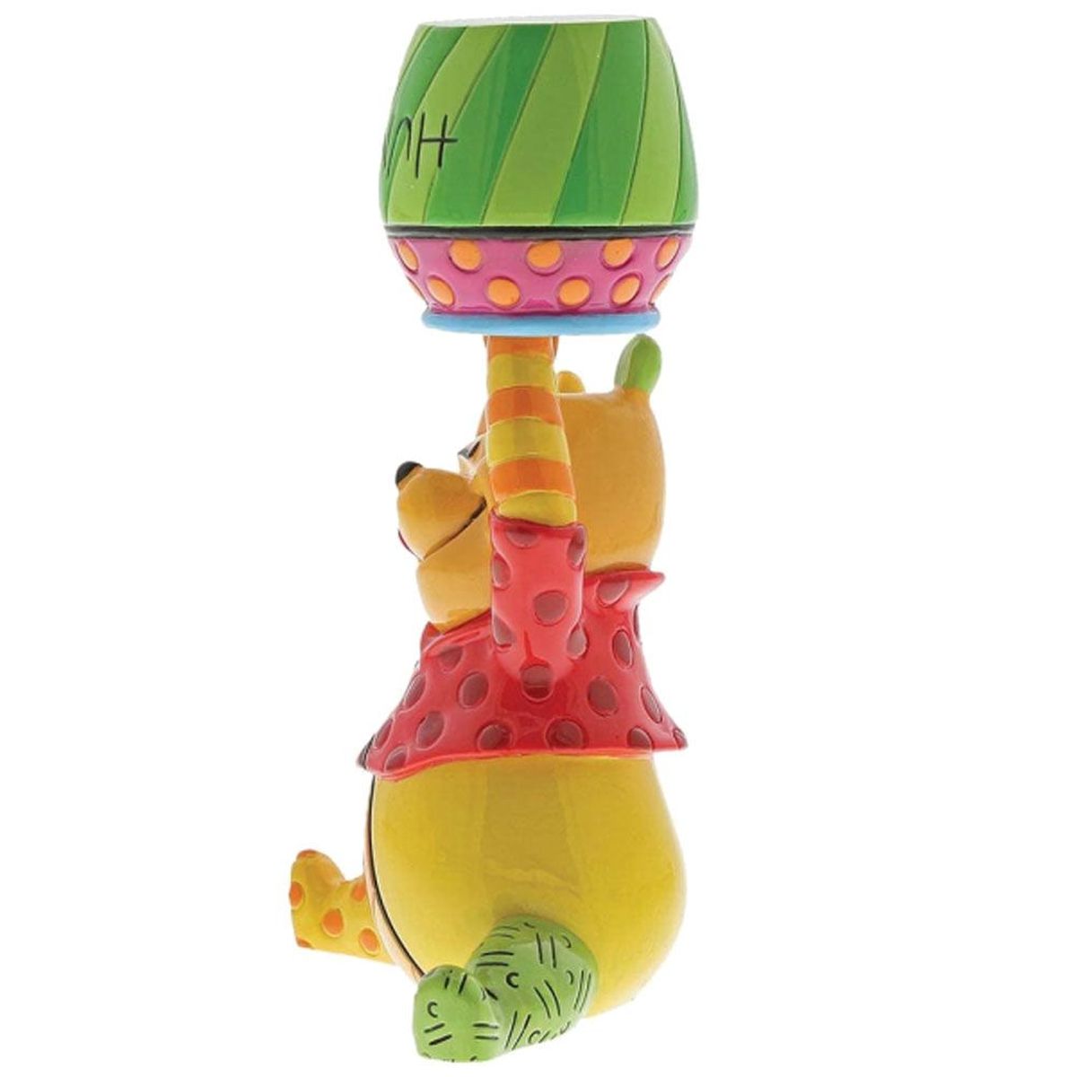 Figurine Winnie l'Ourson Pot de Miel Par Romano Britto