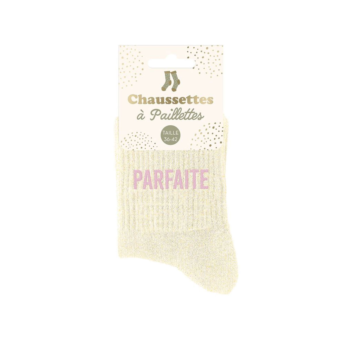 Paire de chaussettes Parfaite  cru