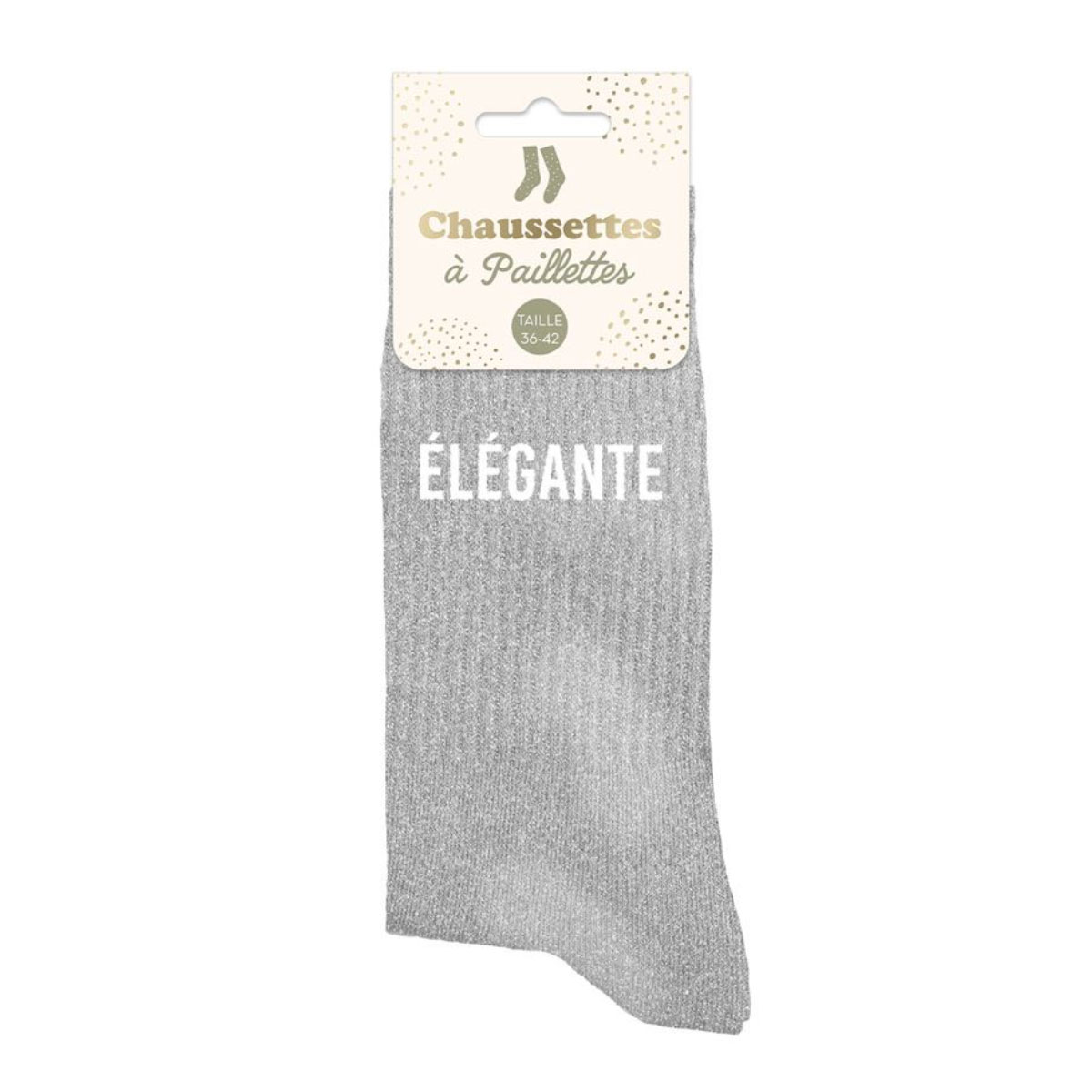 Paire de Chaussettes Pailletes lgante