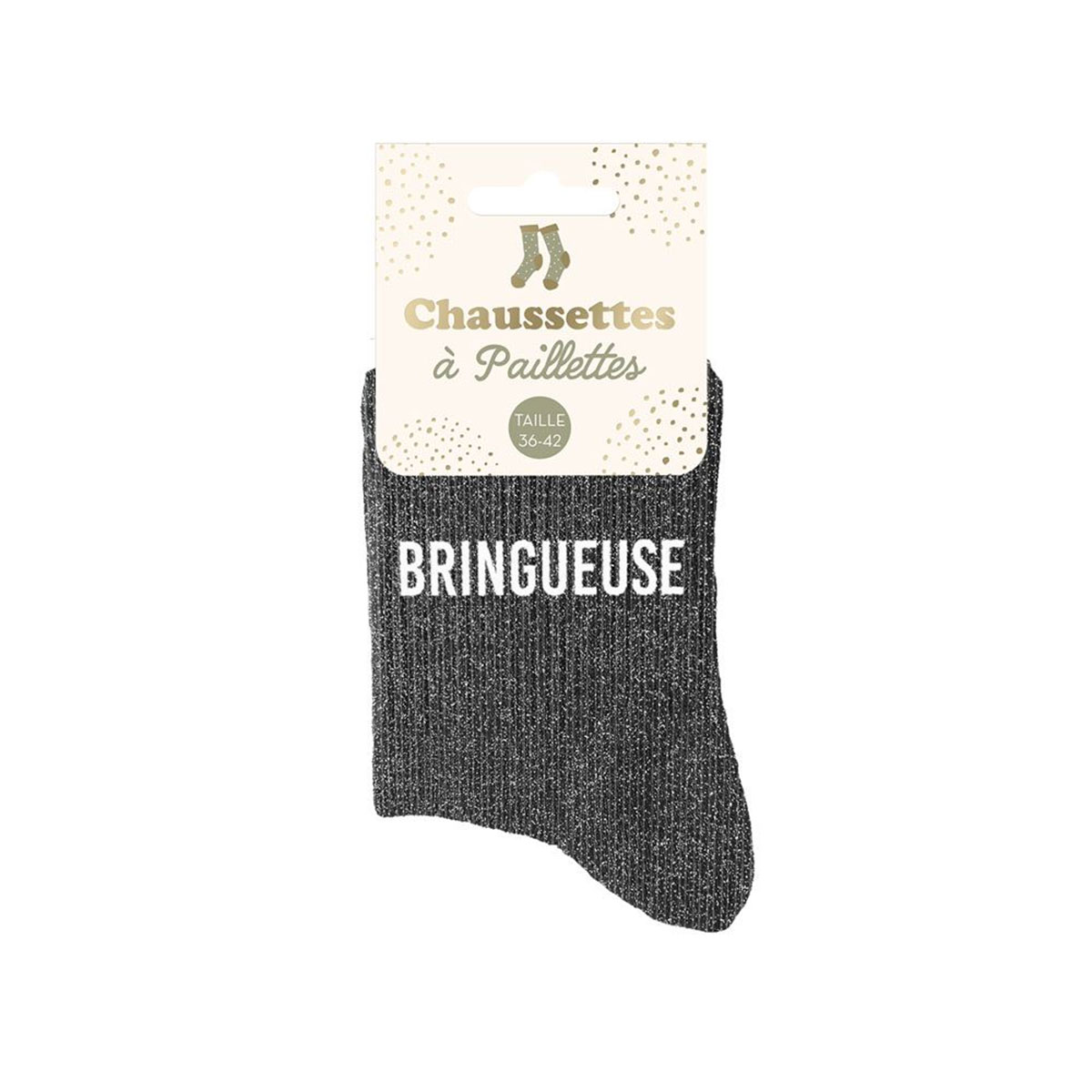 Paire de Chaussettes Bringueuse - Noir