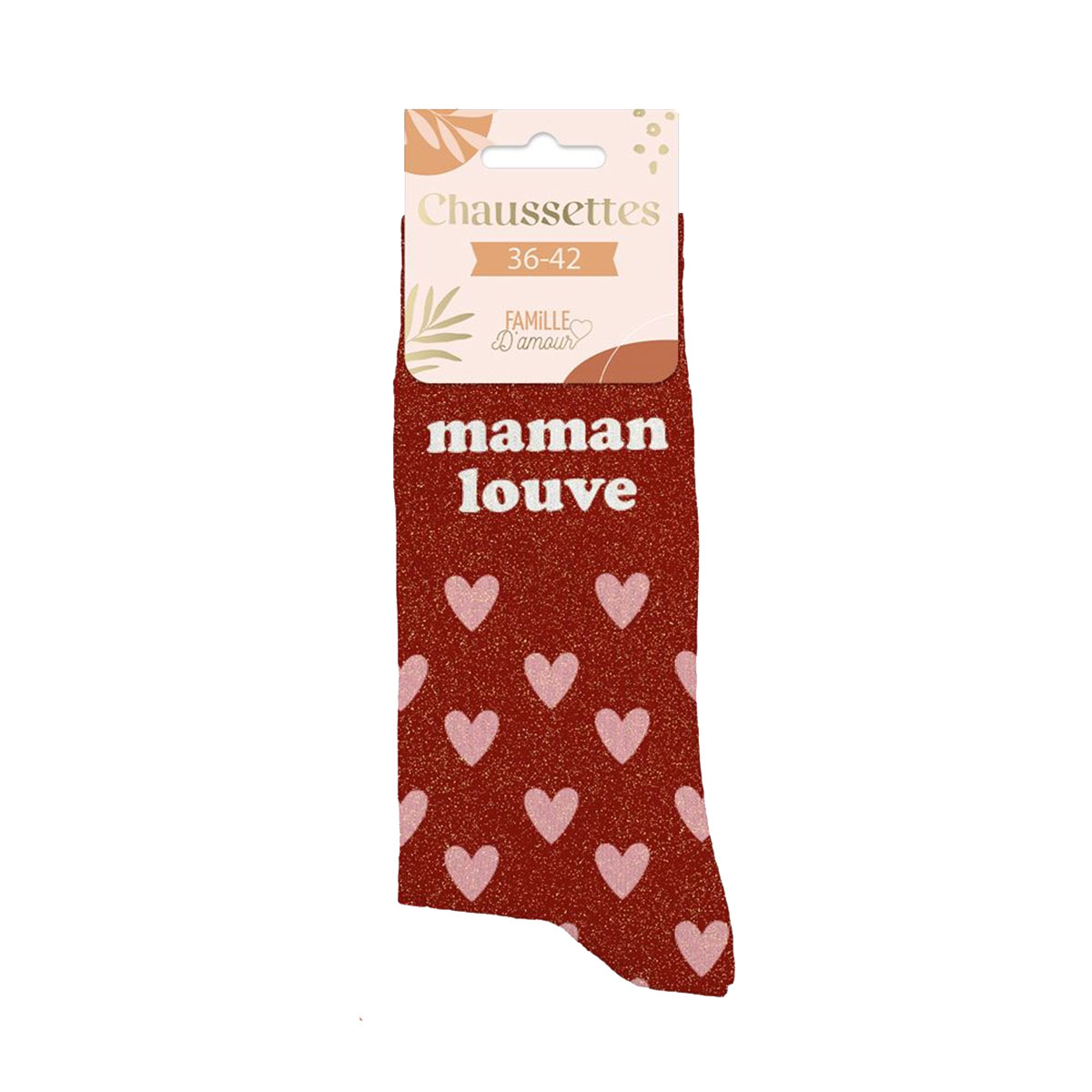 Paire de Chaussettes Pailletes Maman Louve