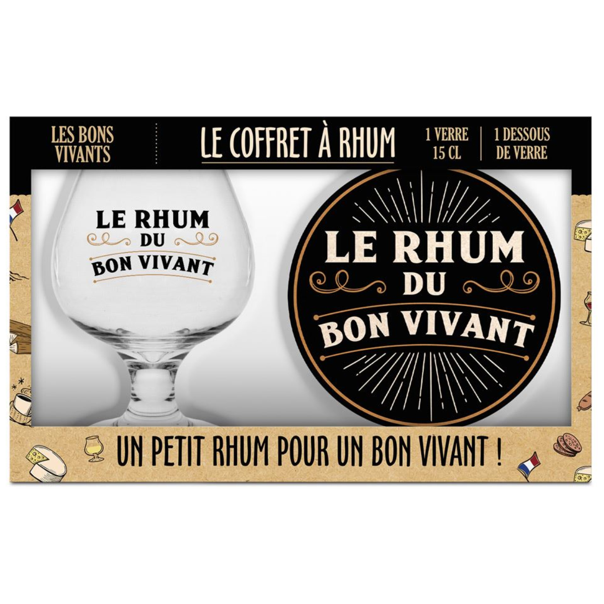 Coffret cadeau Le rhum du bon vivant