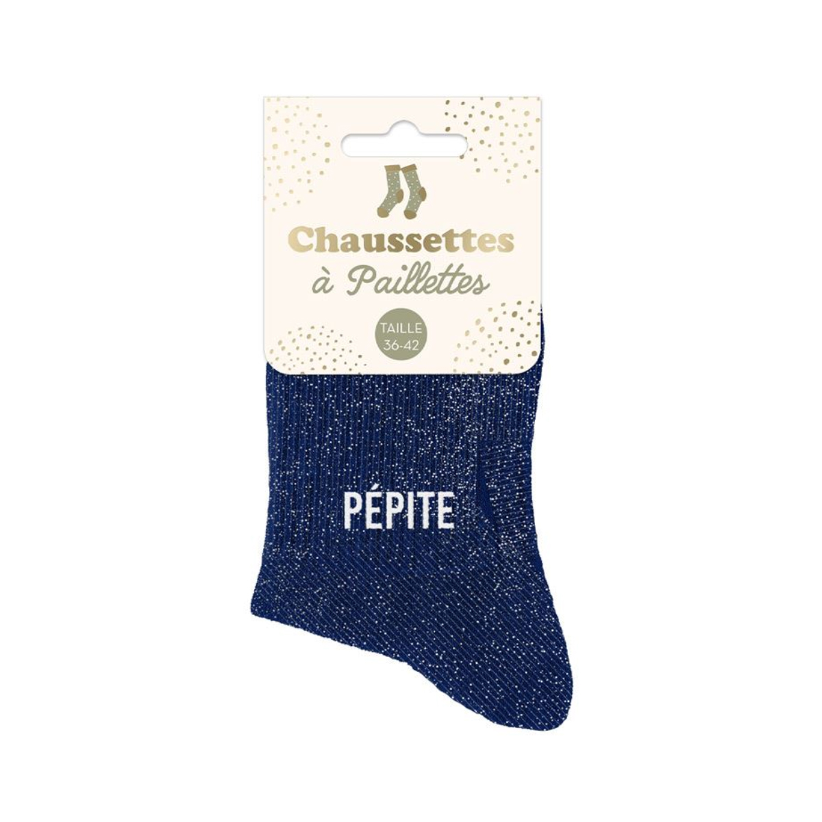 Paire de chaussettes  paillettes Ppite