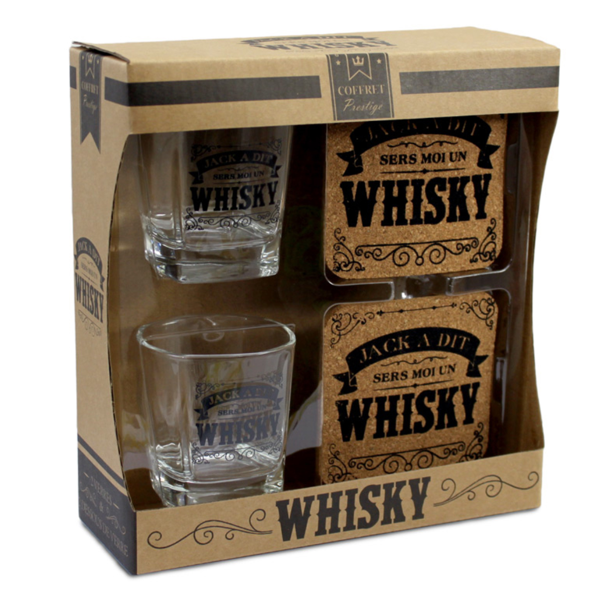 Coffret cadeau whisky