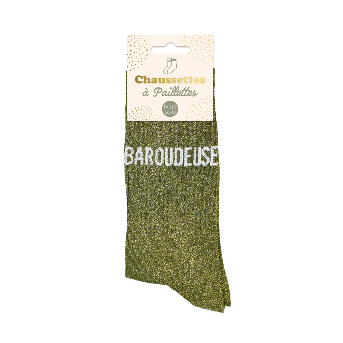 Paire de Chaussettes Pailletes Baroudeuse