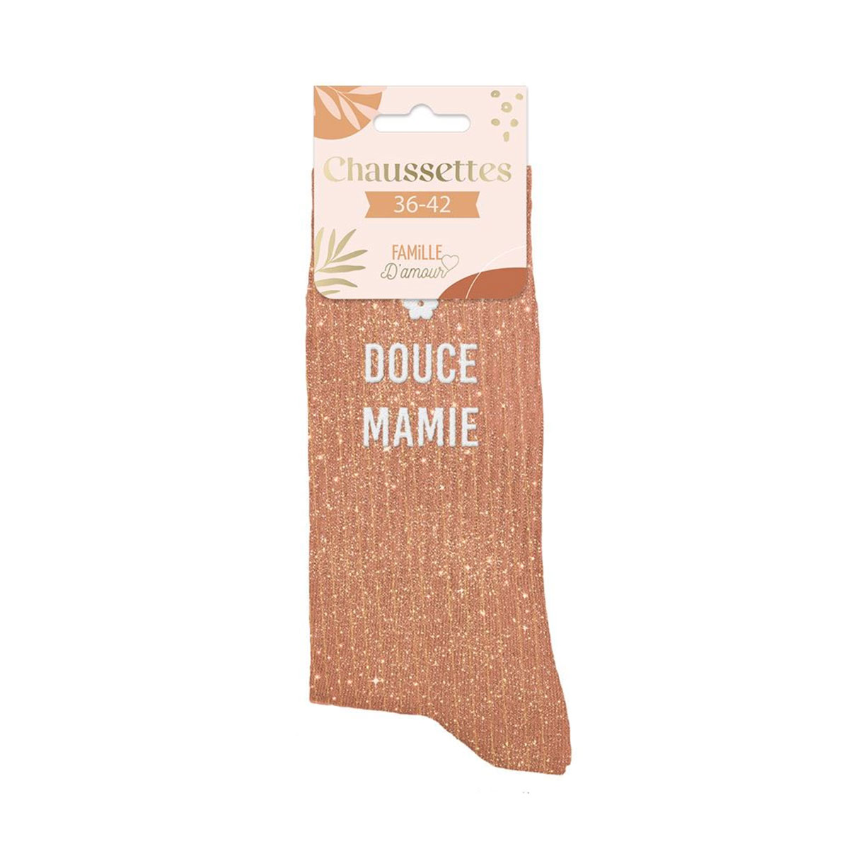 Paire de Chaussettes Pailletes Douce Mamie