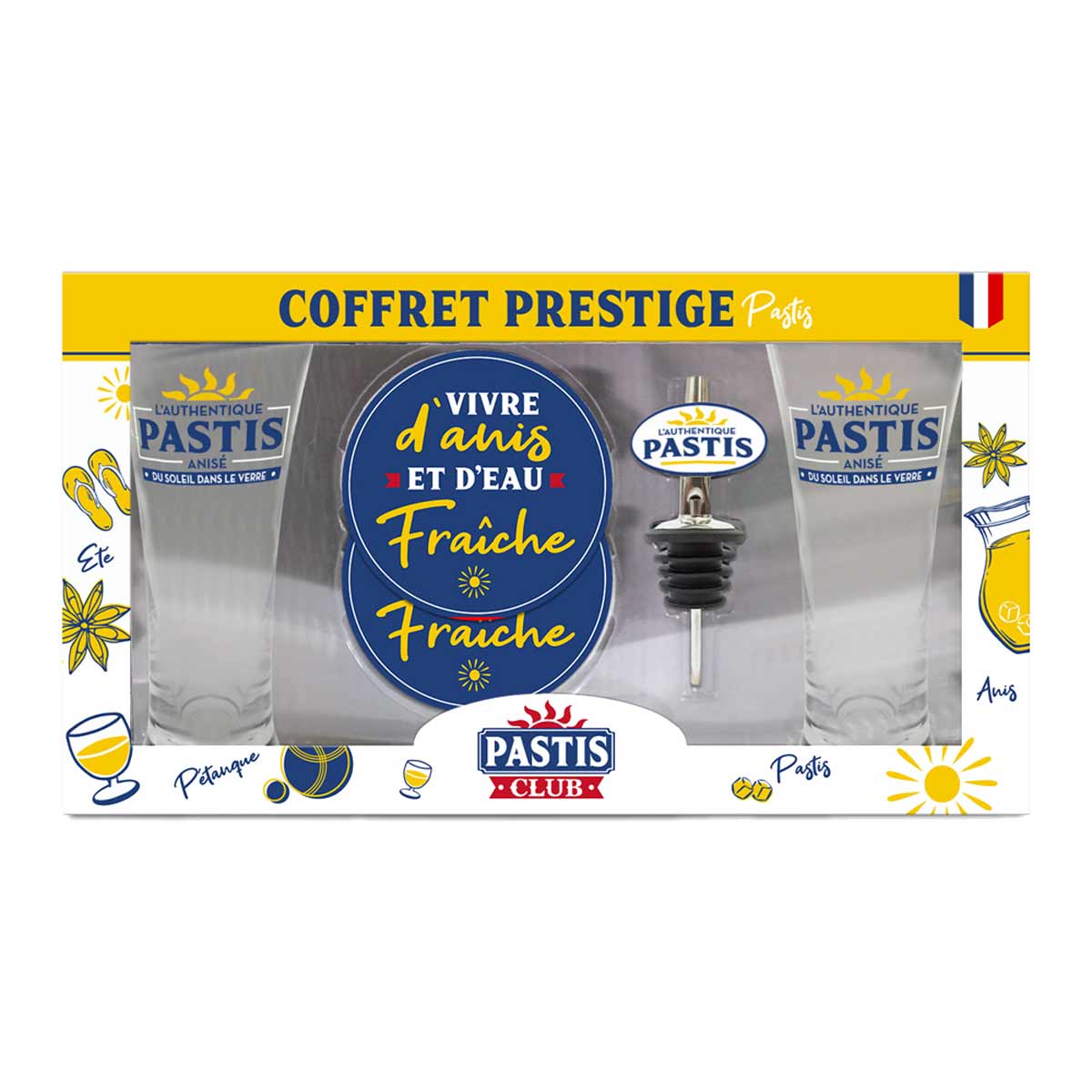 Coffret cadeau pastis