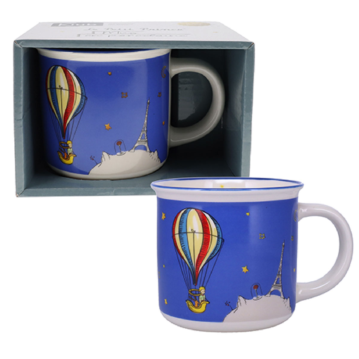 Mug timbale Le Petit Prince de St Exupry en porcelaine