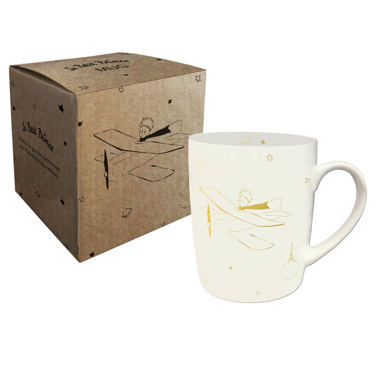 Mug Le Petit Prince de St Exupry - KIUB - Avion