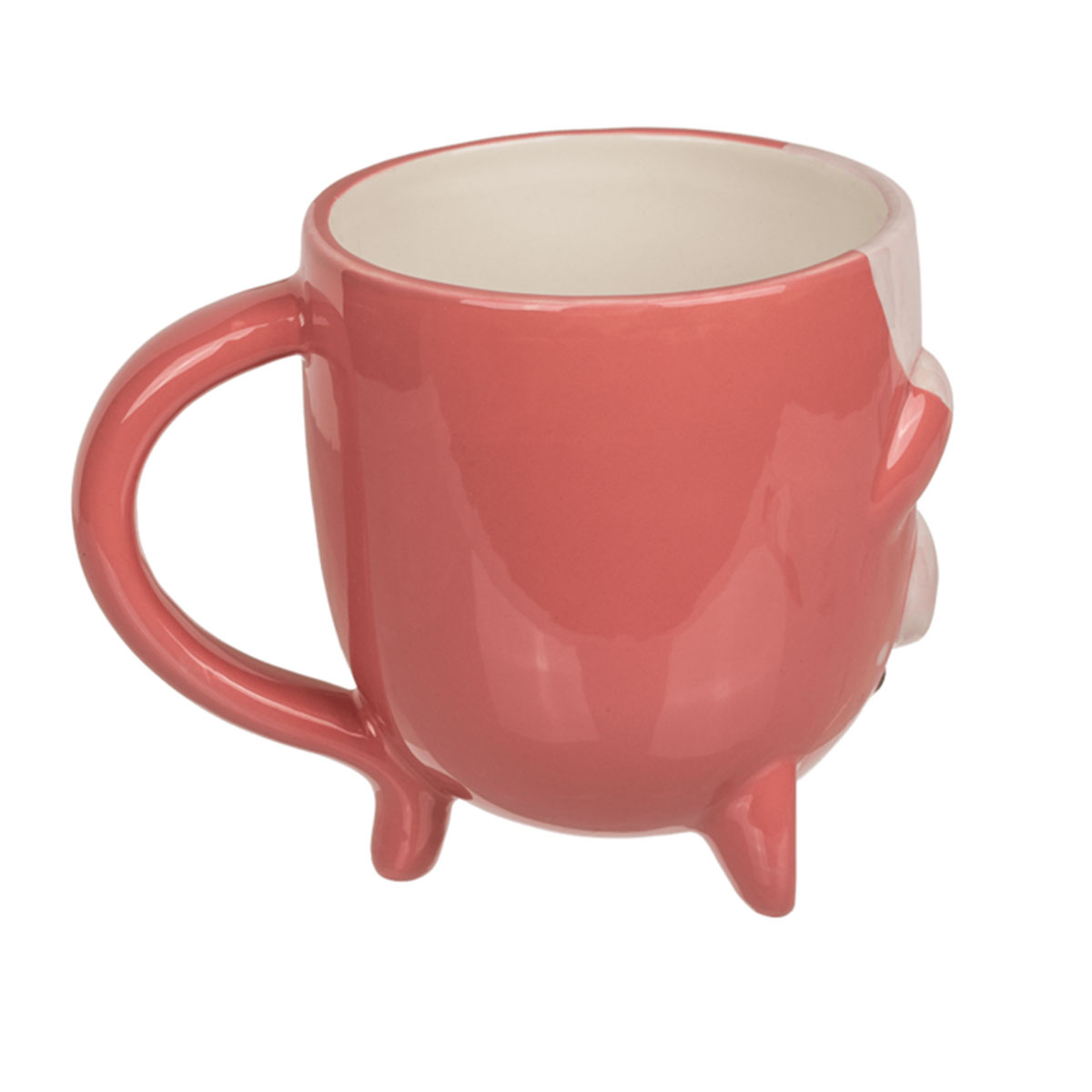 Mug cochon rose  l'envers