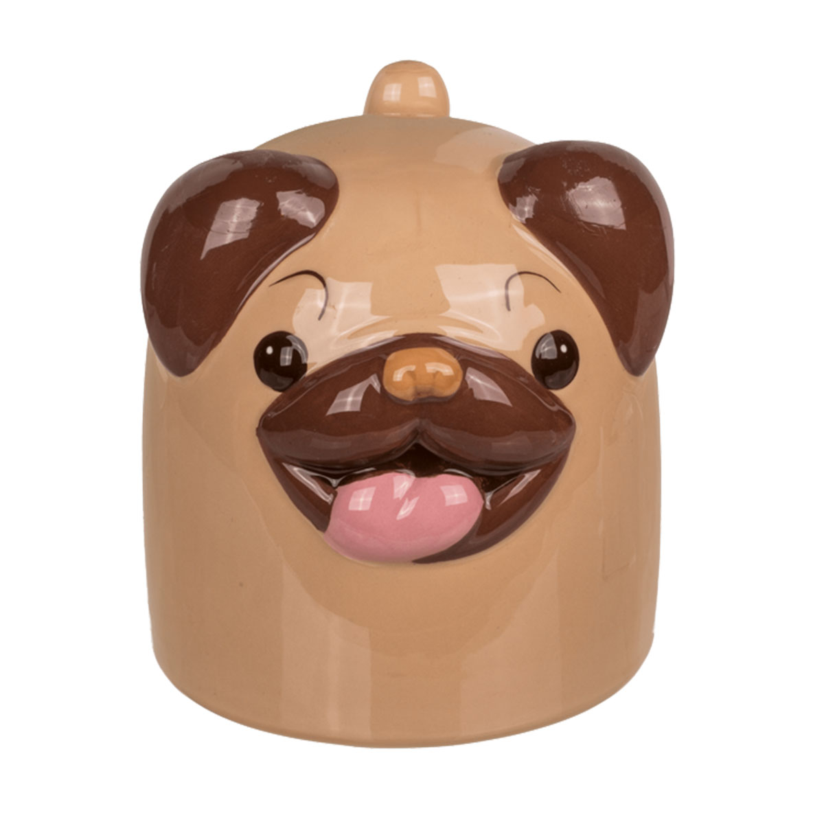 Mug chien carlin  l'envers