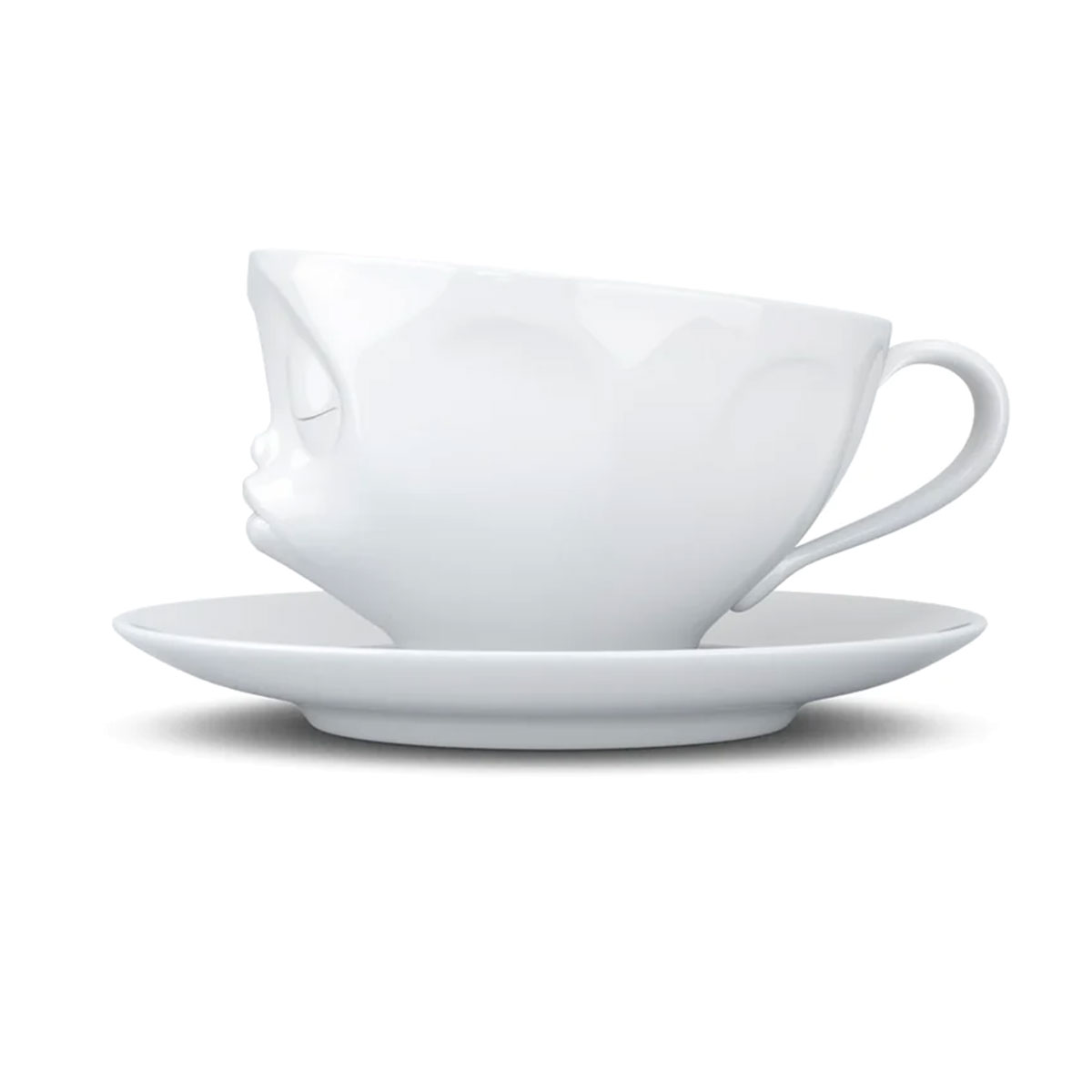 Tasse et sous tasse en porcelaine Tassen 200 ml - Bisou