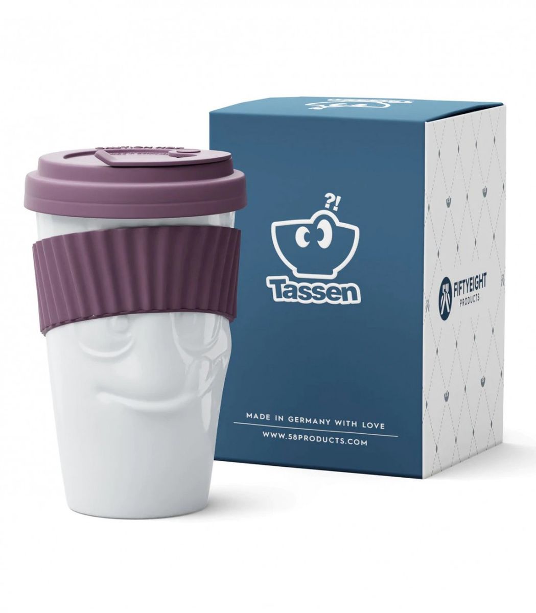 Mug de voyage Tassen - Mug To Go Tasty Wineberry