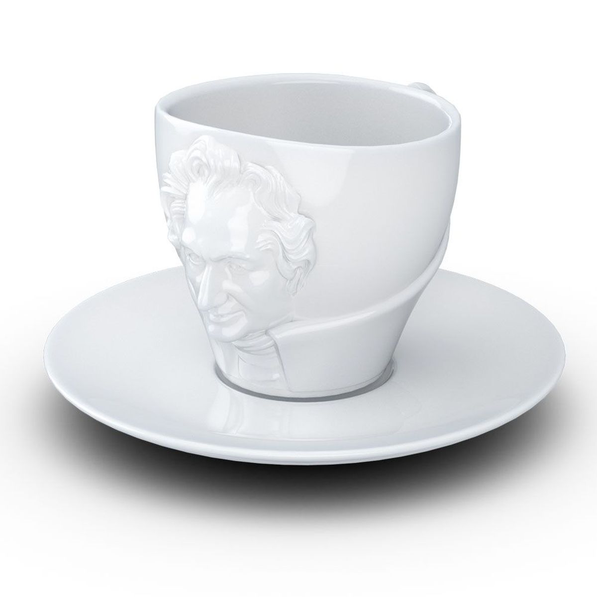 Set tasse  th ou caf Johann Wolfgang von Goethe - Tassen