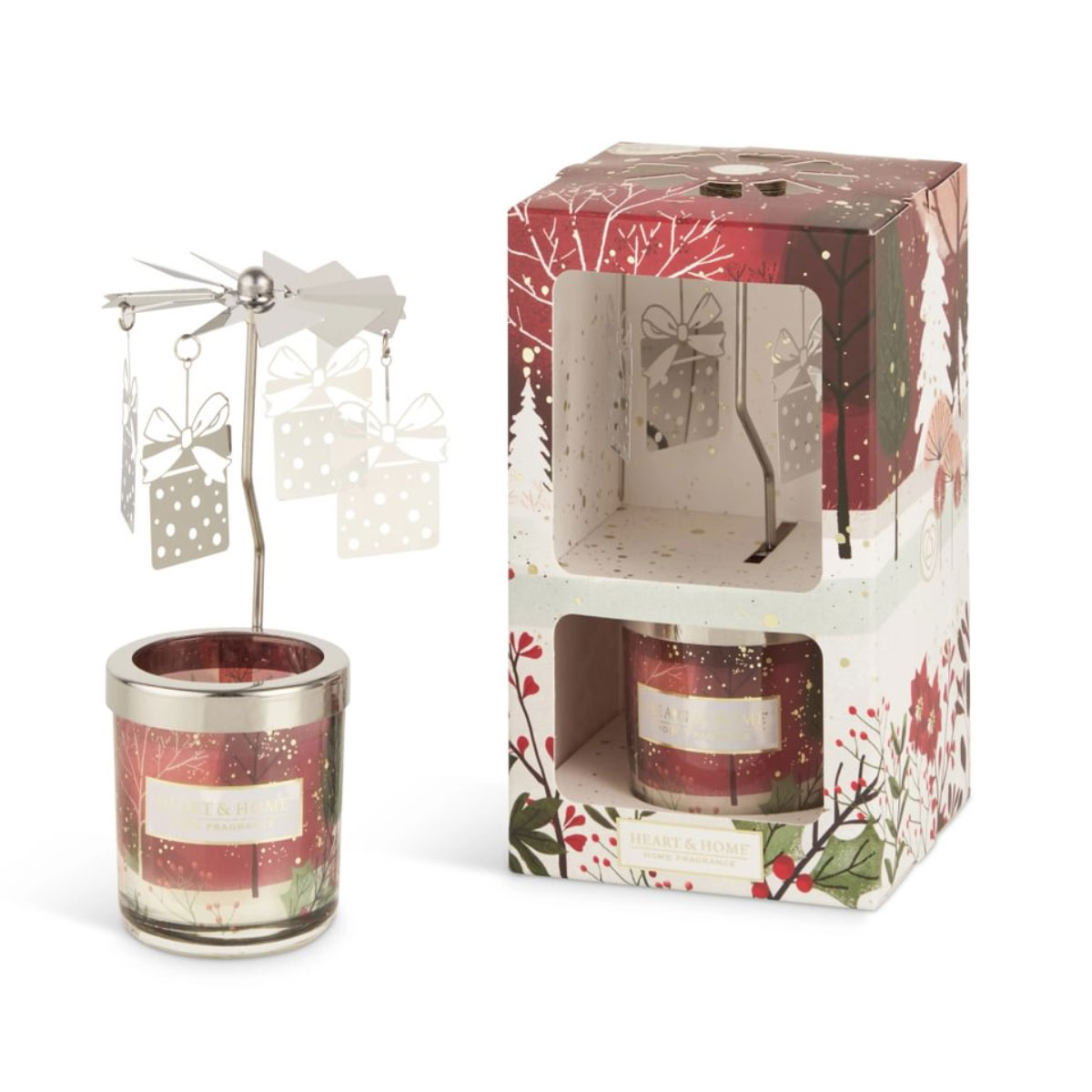 Coffret cadeau Heart and Home bougie et carrousel