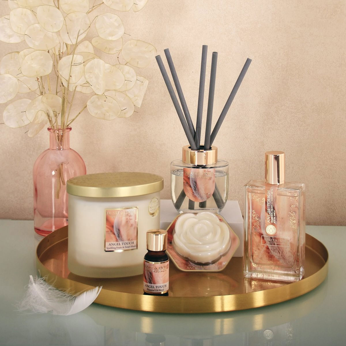 Galet parfum Heart and Home - Caresse de l'Ange