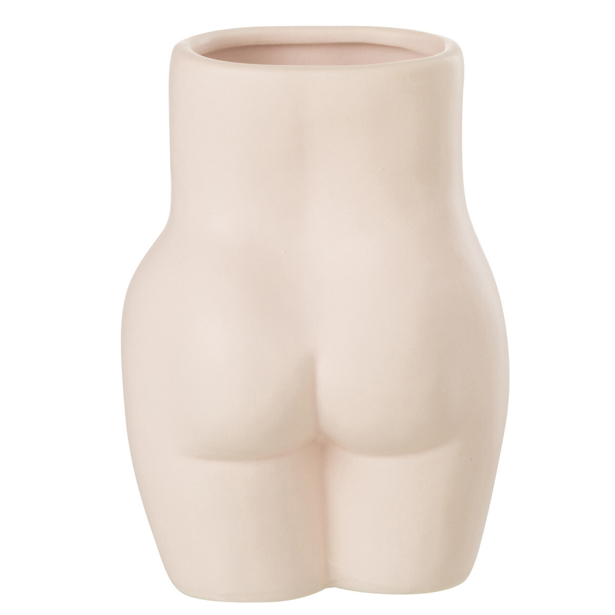 Vase nu fminin en dolomite rose 16 cm