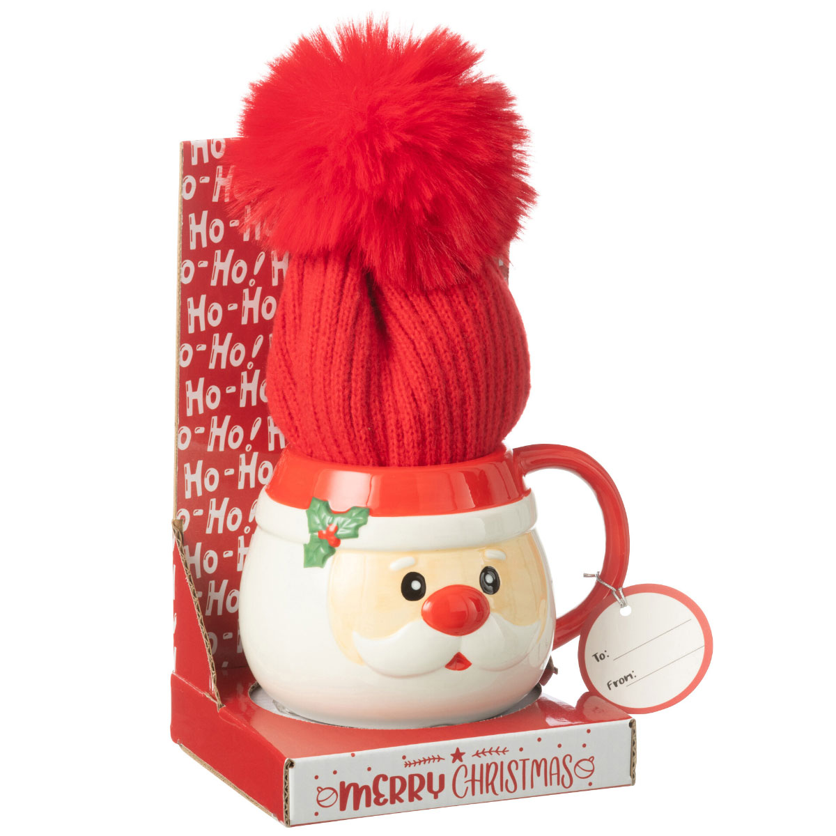 Set cadeau mug Pre Nol et bonnet - Nol