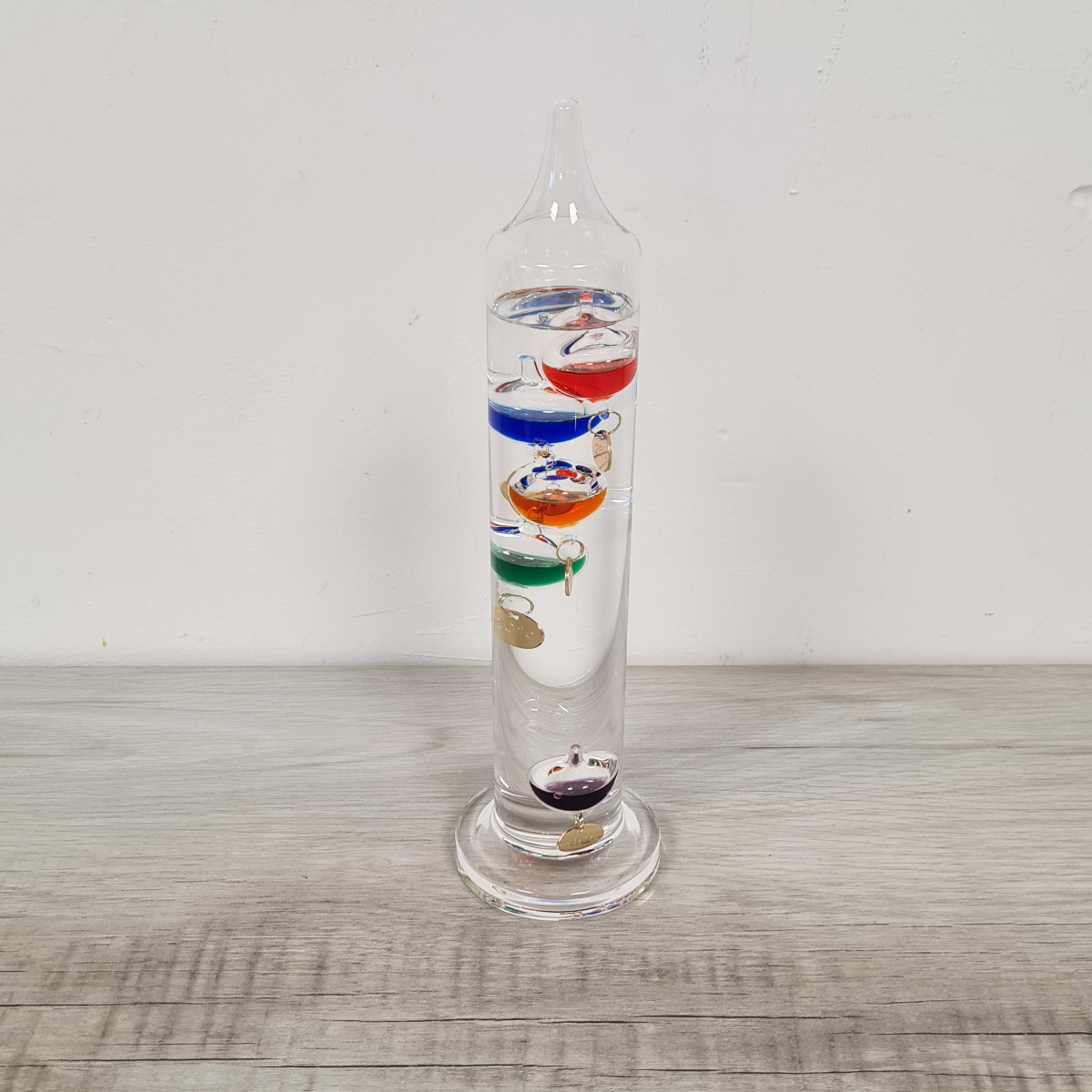 Thermomtre en verre de Galile - Galileo 28 cm