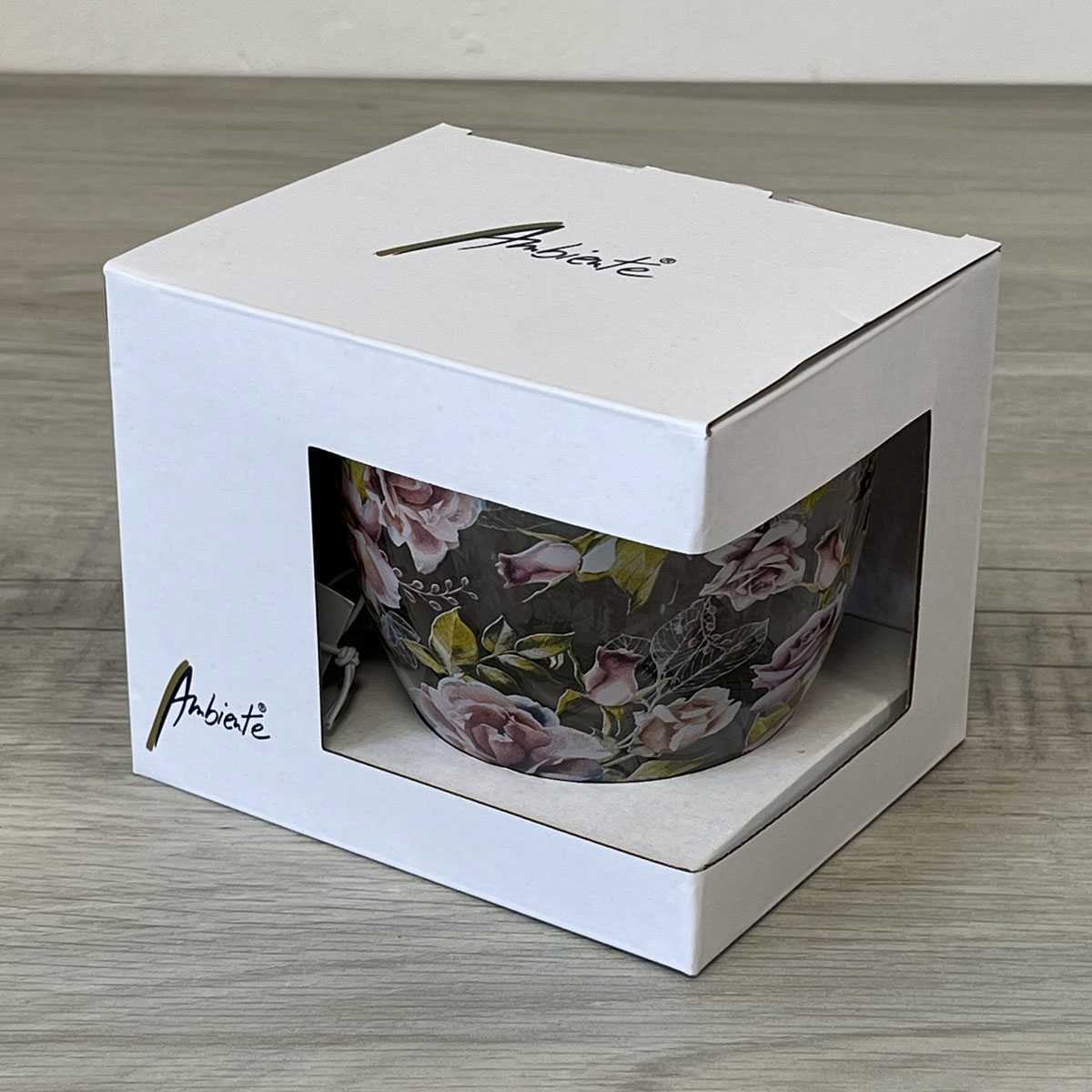 Tasse pour le th double paroi - Roses josephine