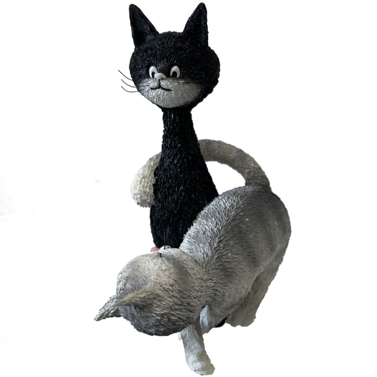 Figurine Les chats de Dubout - La Charmeuse - 12.5 cm