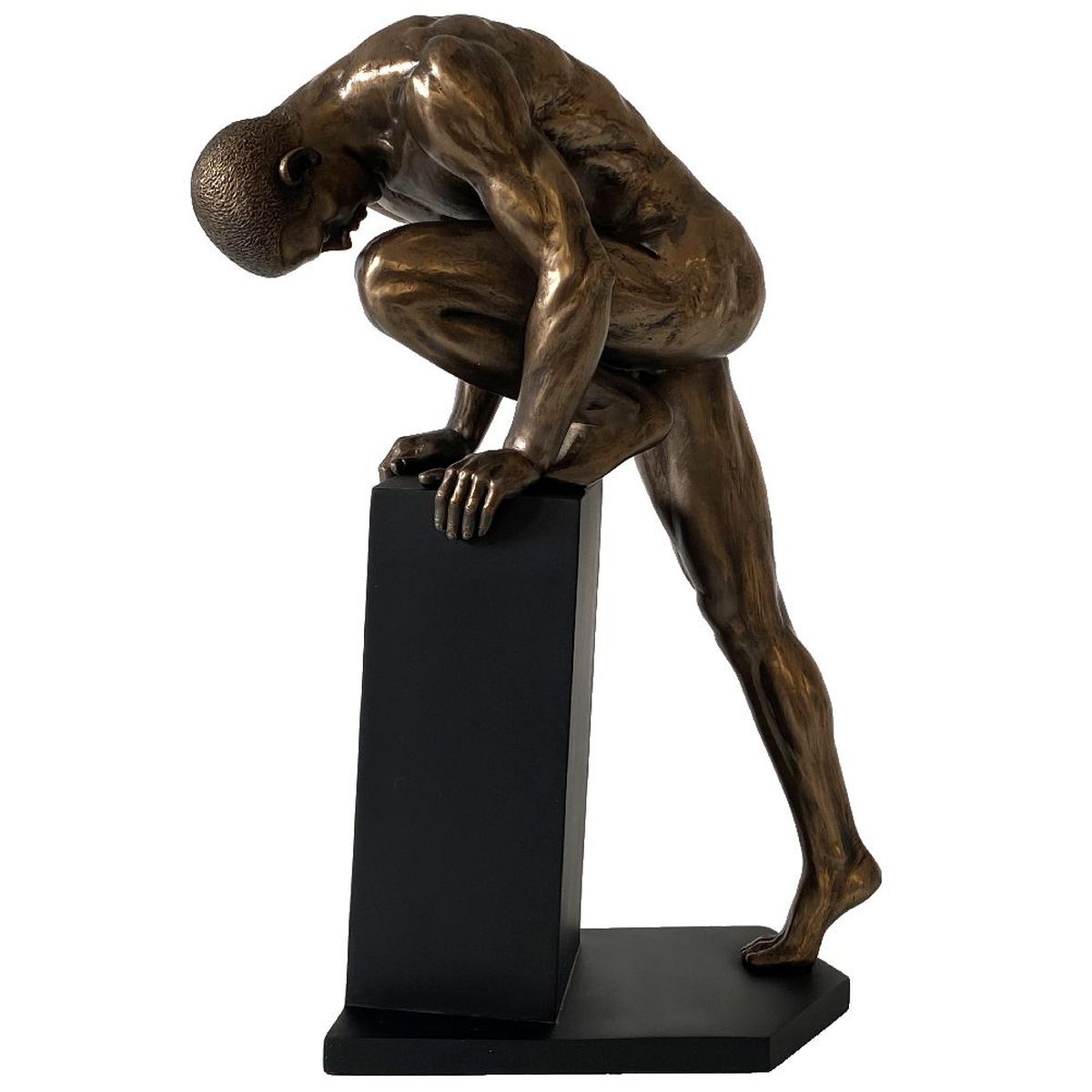 Figurine Homme Nu Bronze En R Sine Cm