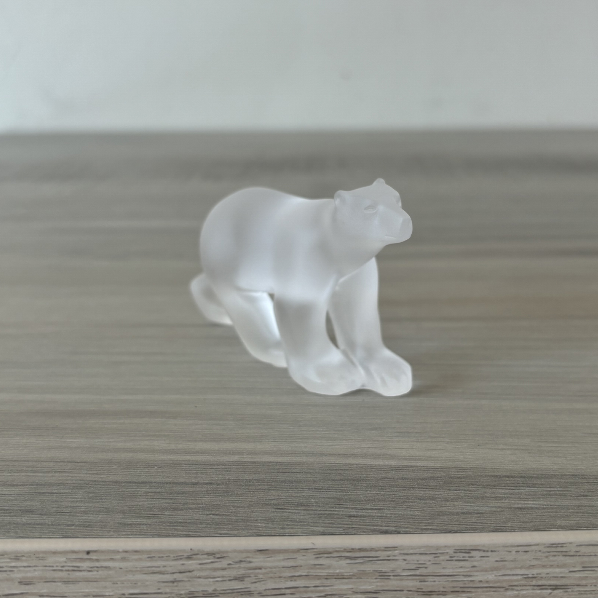 L'Ours Blanc de Pompon statue de collection 10 cm