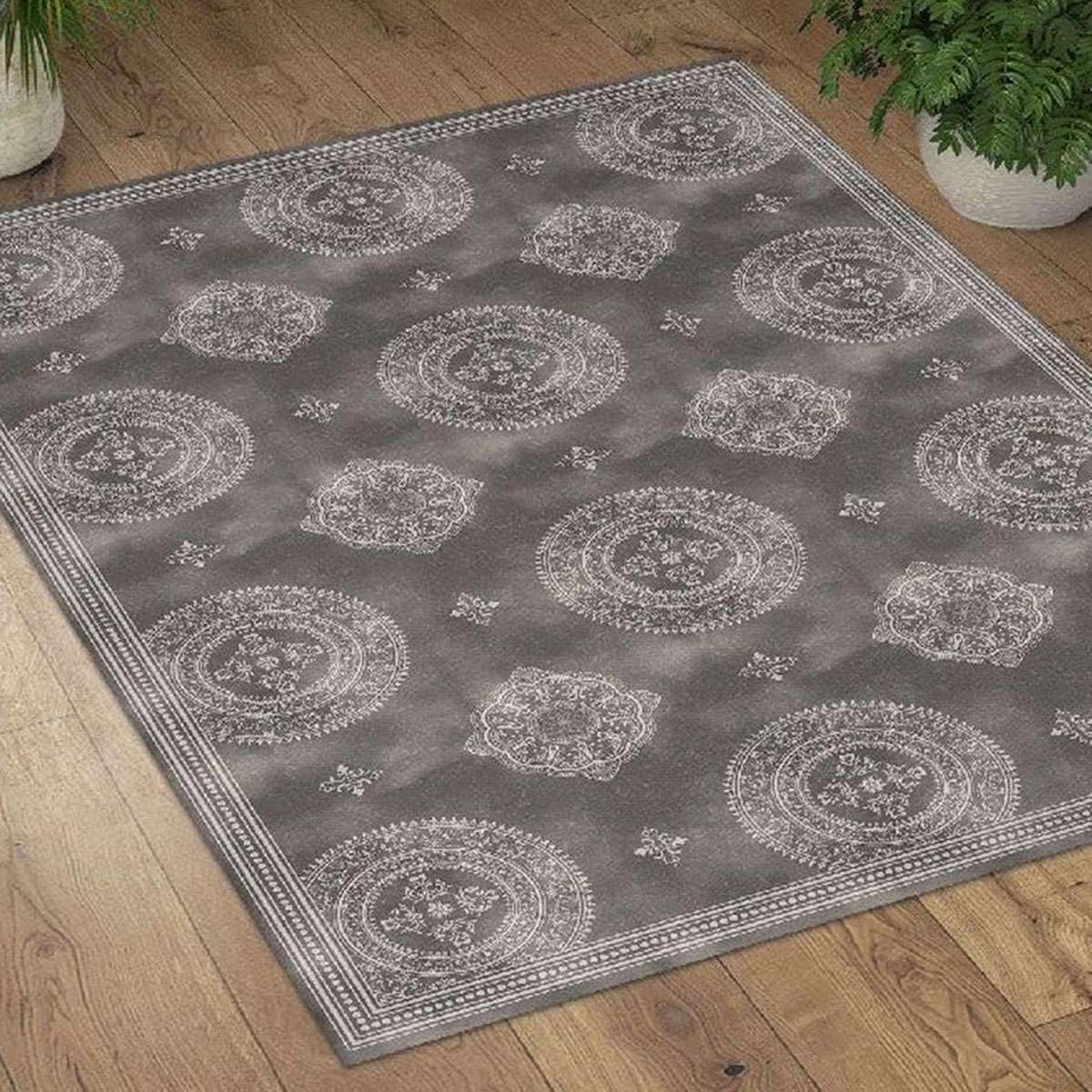 Tapis PROVENCE 130 x 180cm - Lin infroissable - antidrapant