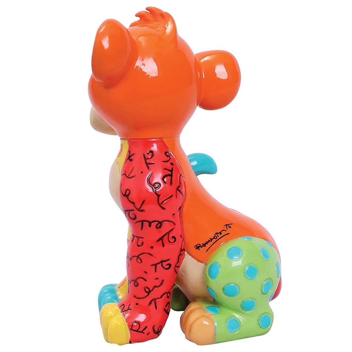 Figurine de collection Simba par Romero Britto - Le roi Lion