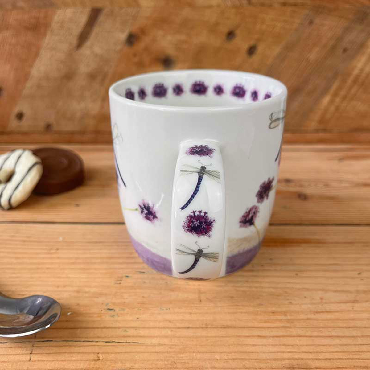 Mug en porcelaine Libellules par Alex Clark