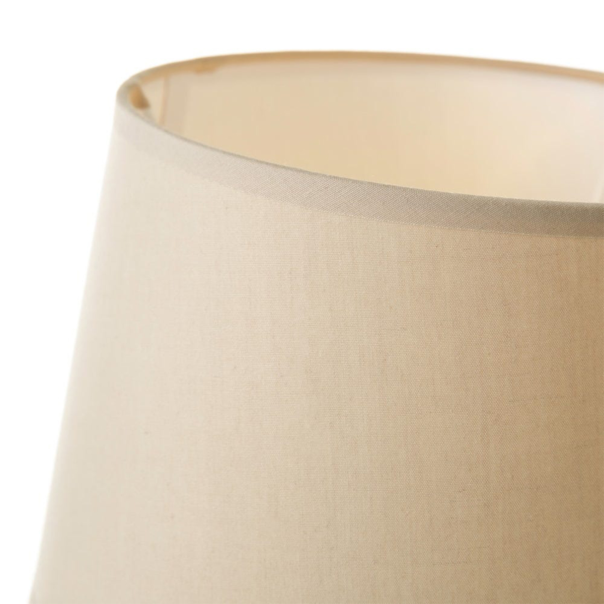 Lampe de chevet Beige marbr 28 cm