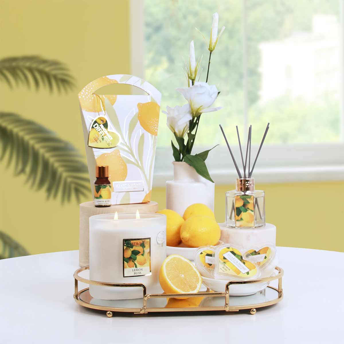 Diffuseur  btons Heart and Home - Citron d'Amalfi