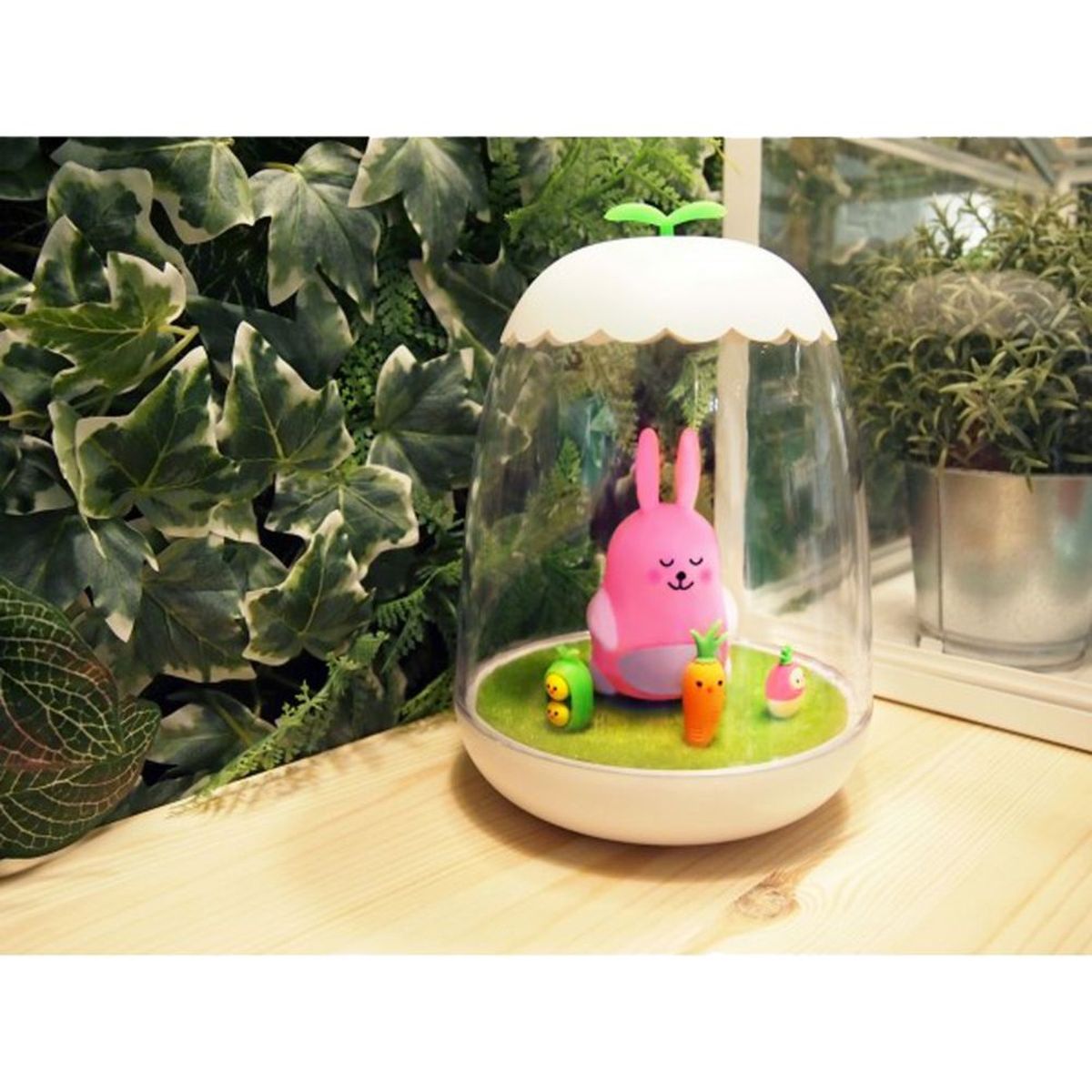 veilleuse LED Petit Akio - Rabbit - chargement USB