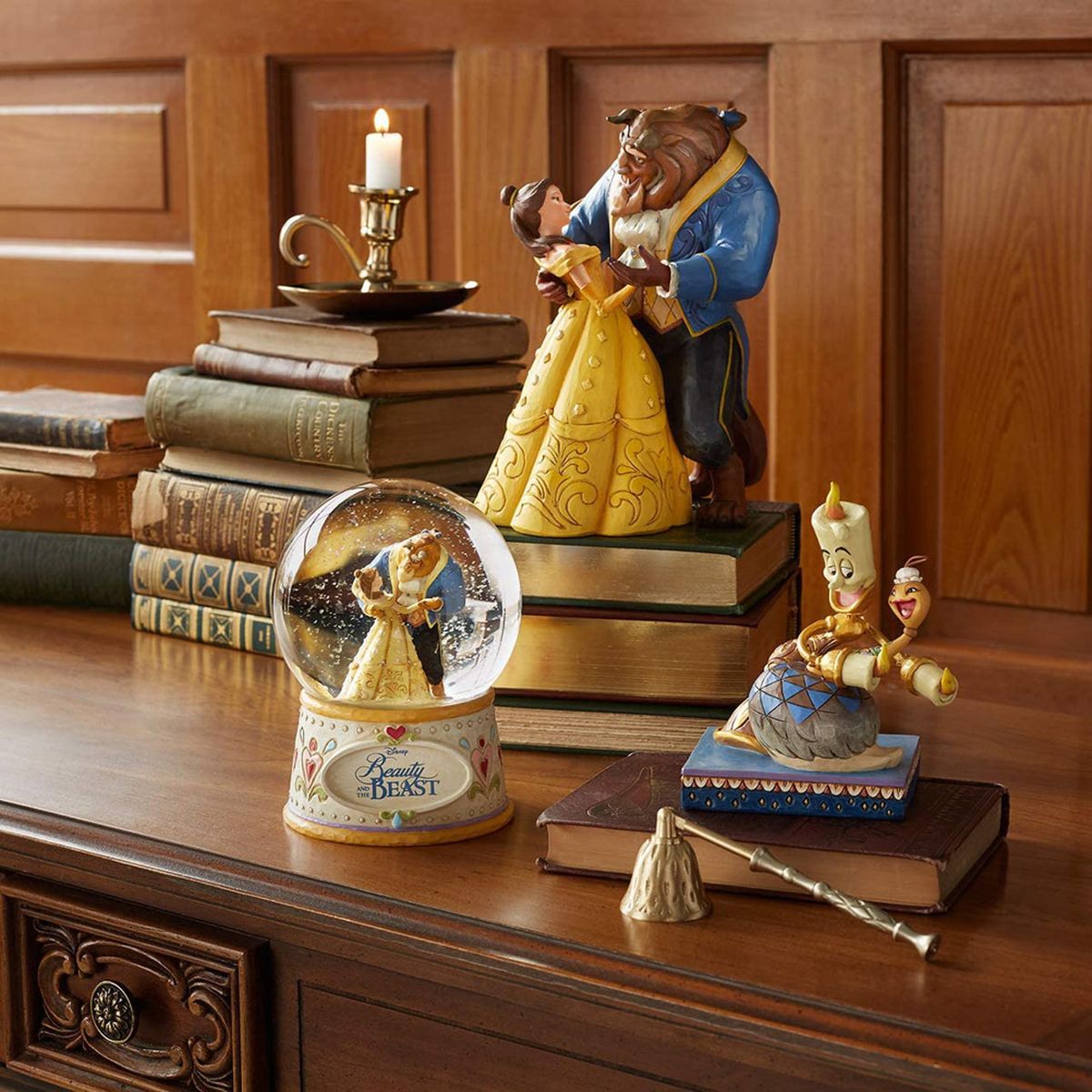 Figurine Disney - Jim Shore - La Belle et la Bête - Conte vieux comme le  monde - Au Comptoir des Sorciers