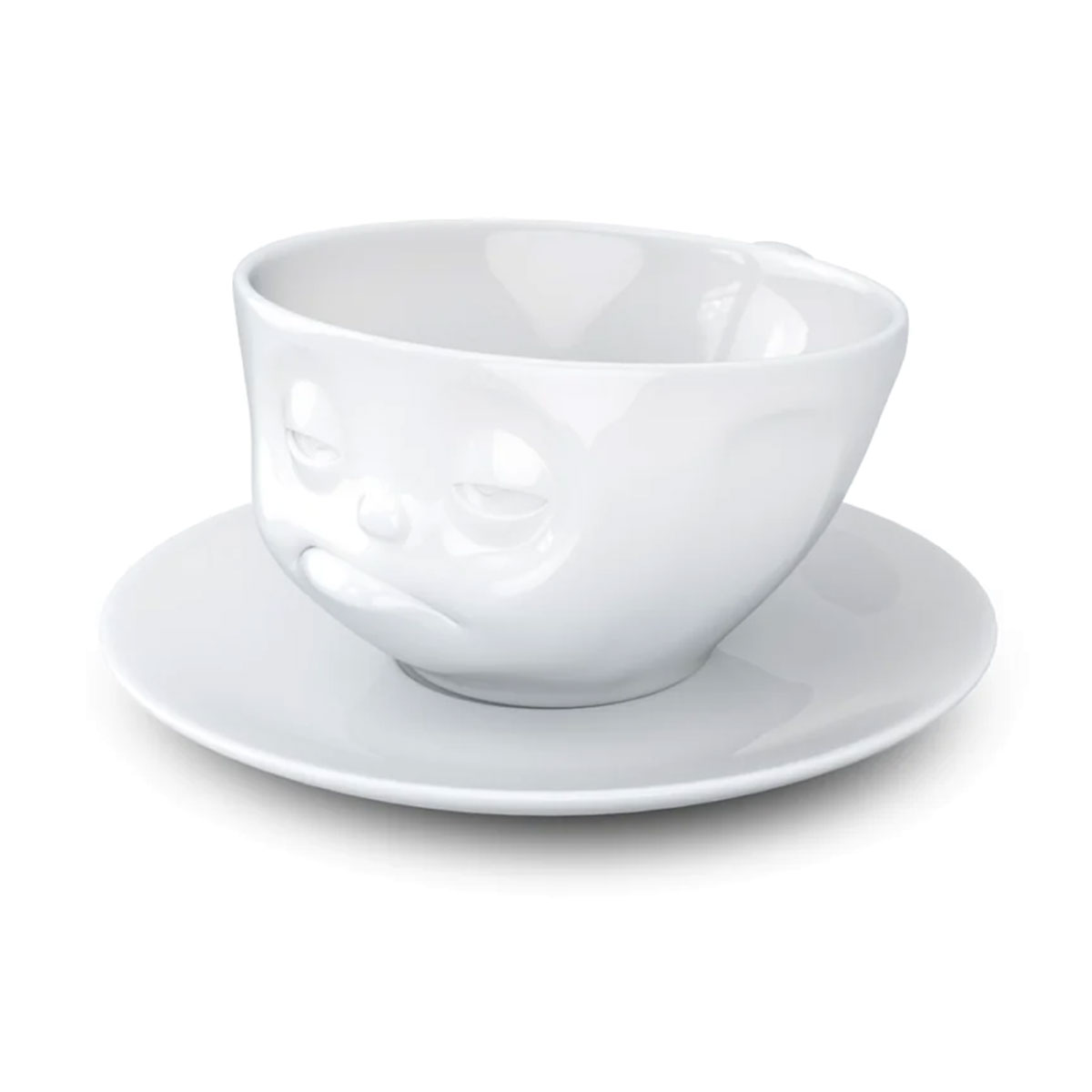 Tasse et sous tasse en porcelaine Tassen 200 ml - Somnolent