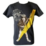 Tee-shirt homme noir AC-DC Angus young taille L