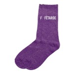 Paire de chaussettes  paillettes Ftarde