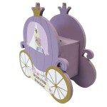 Tirelire pour enfant carrosse de princesse parme