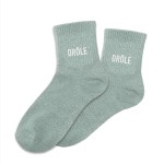 Paire de Chaussettes Pailletes Drle Grises