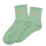 Paire de Chaussettes Pailletes Complice Vert Clair