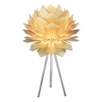 Lampe Lotus de bois Prota 56 cm