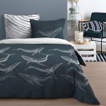 Housse de couette Whales et deux taies 260 cm